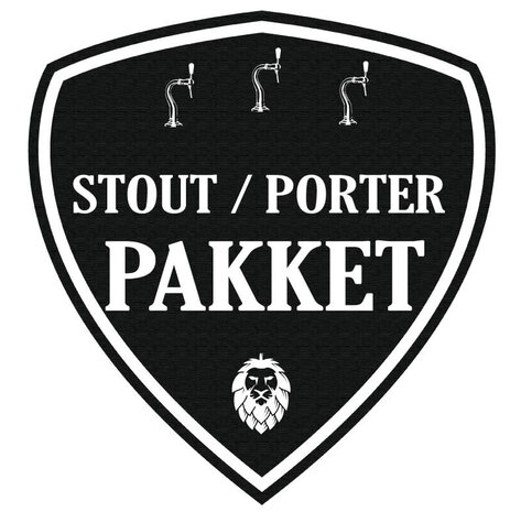Stout en porter pakket logo