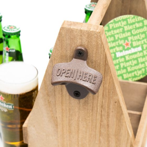 Bieropener aan partykist bierpakket