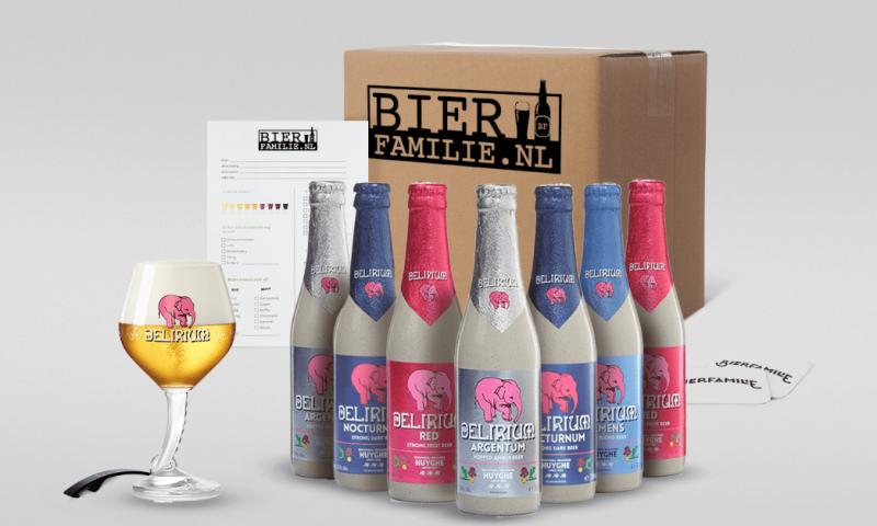 Delirium bierpakket van Bierfamilie