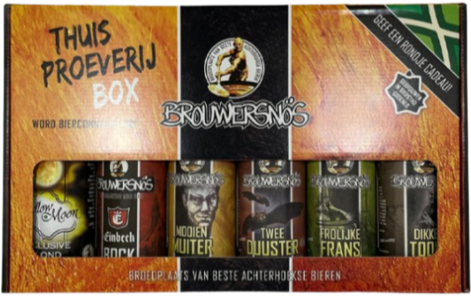 Brouwersnös Thuisproeverij bierpakket