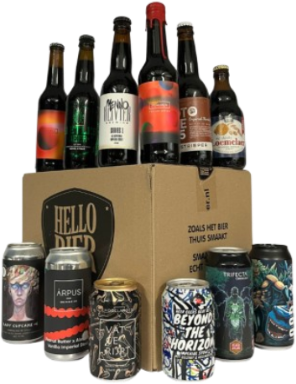 Stout en Porter bierpakket van Hellobier