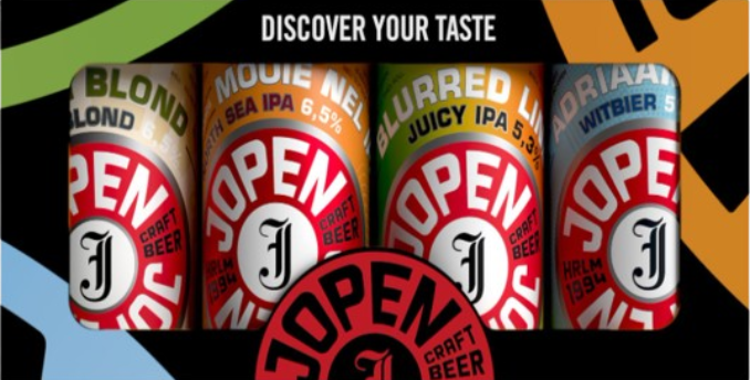 Jopen Core Range Blik (4x33cl) Cadeaupakket