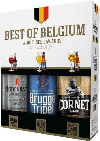 Best of Belgium bierpakket met drie speciaalbieren