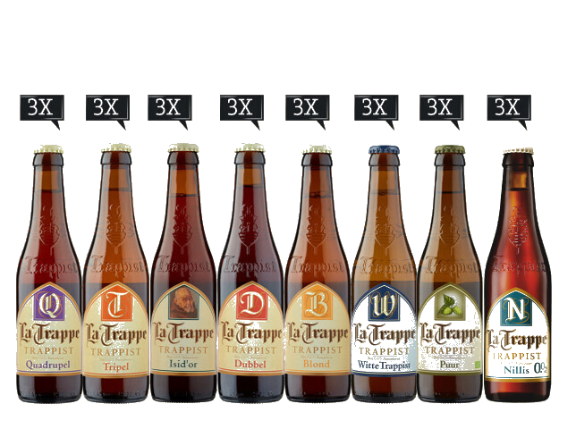 La Trappe soorten bier