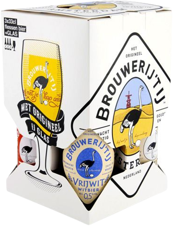 IJ Bierpakket inclusief glas