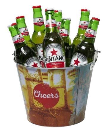 Bierbucket met Bintang bier
