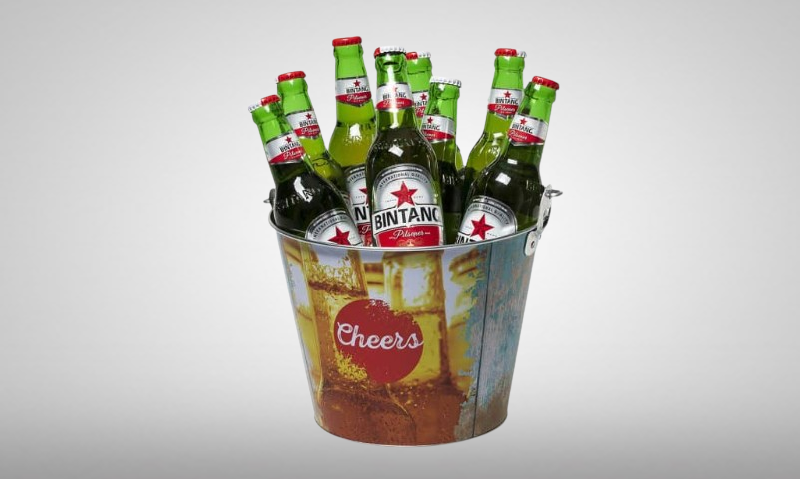 Bierbucket met Bintang bier