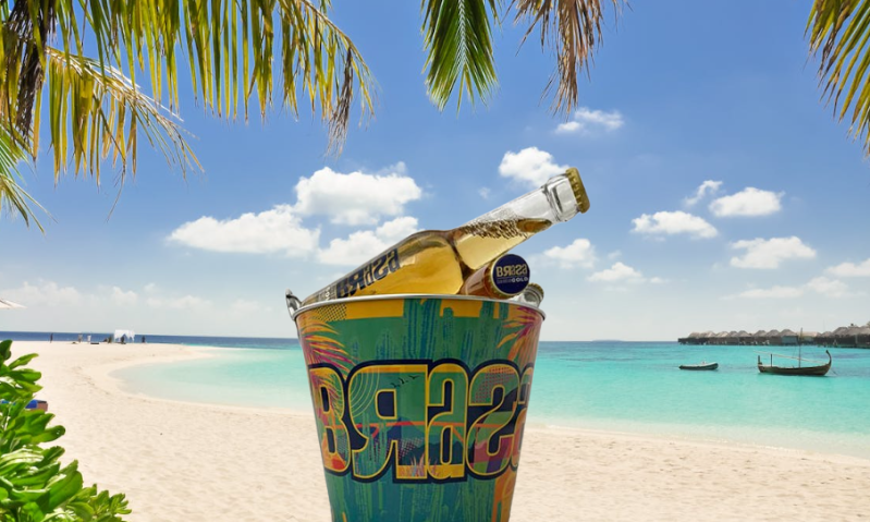 Bierbucket gevuld met Brasa Bier