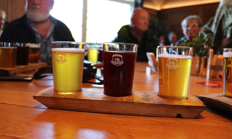 Proefglaasjes bij Oud Beersel