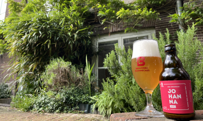 Blommecaes Tripel Johanna bier
