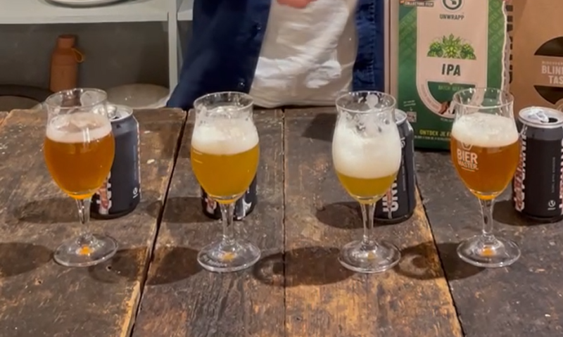 4 ipa's uit het unwrapp pakket