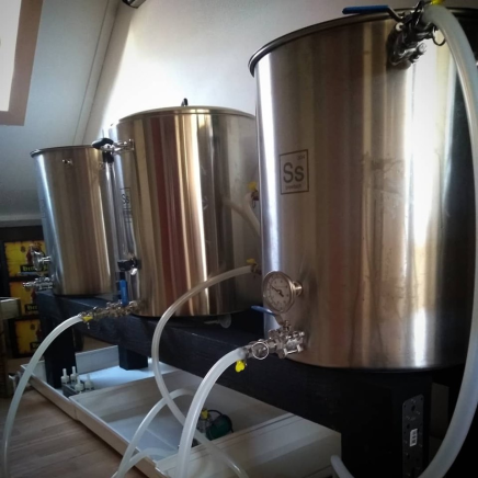 Brouwerij Barelds & Sabel brouwapparatuur