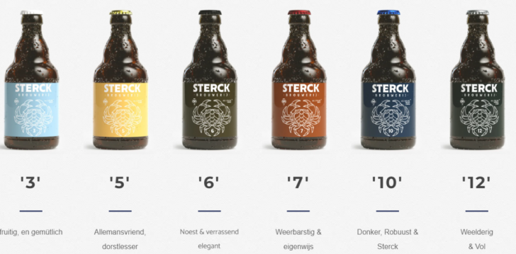 Brouwerij Sterck bieren