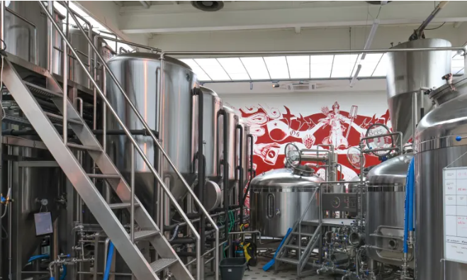 Stadsbrouwerij de Klep brouwapparatuur