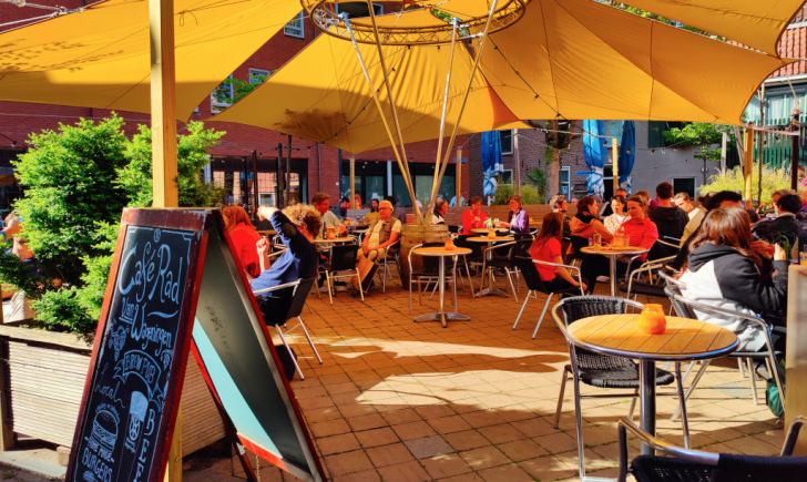 Stadsbrouwerij Wageningen terras