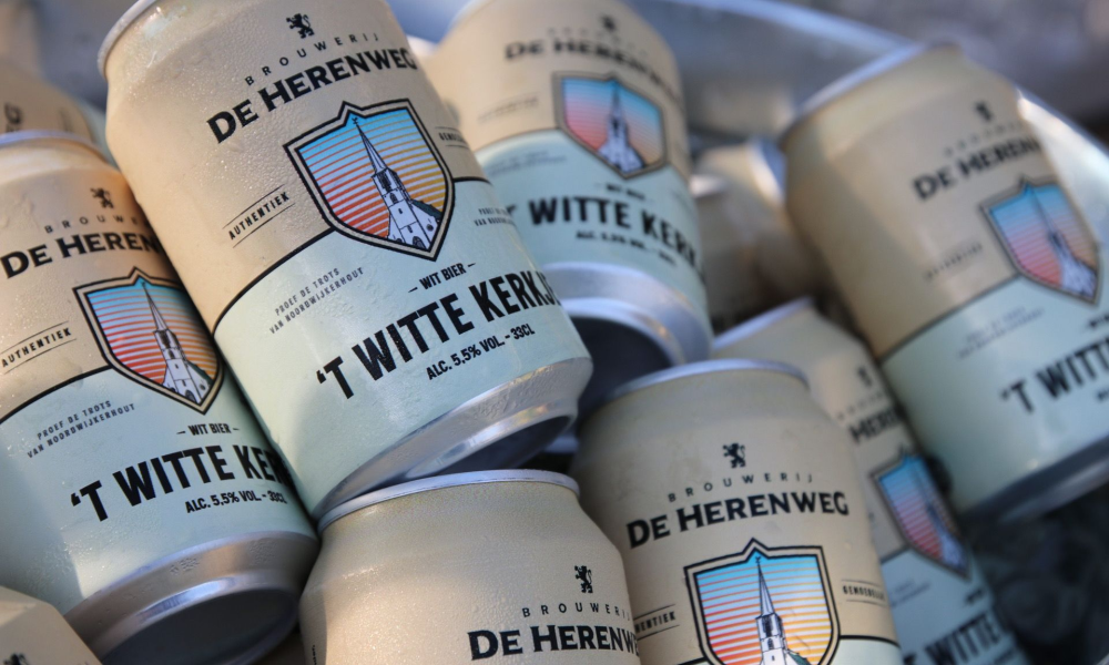 Blikjes bier van Brouwerij de Herenweg uit Noordwijkerhout