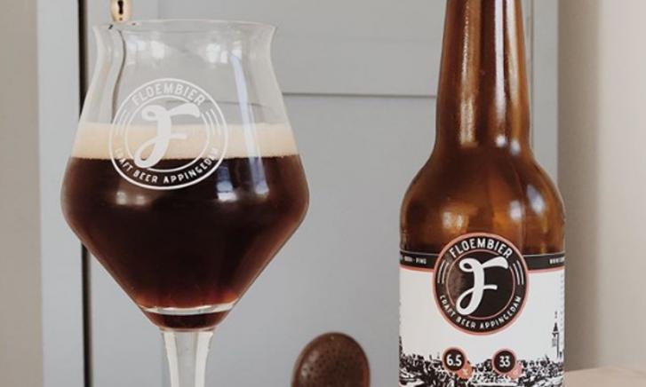 Floembier glas en flesje