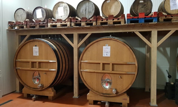 Eiken vaten Deca brouwerij