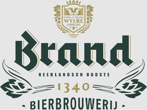 Brand bierbrouwerij logo