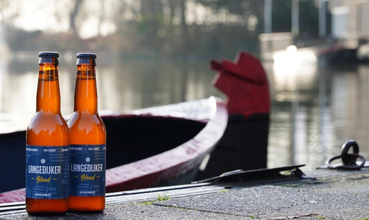Langedijker Blond bier flesjes