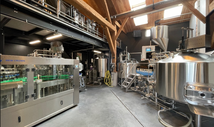De Magistraat brouwerij binnen