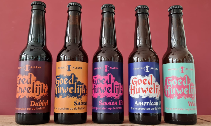 Vijf bieren van Brouwerij Allema