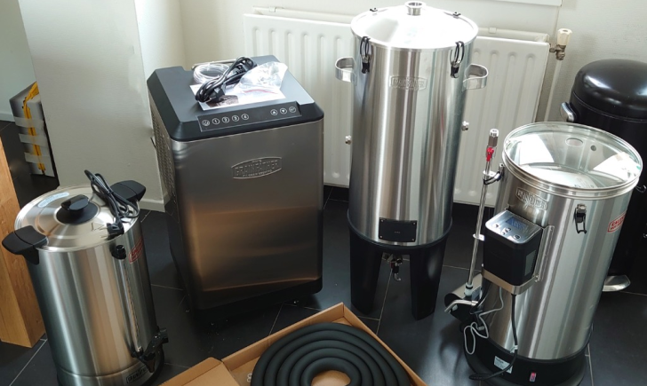 Brouwinstallatie Warhero Brewery uit Leeuwarden