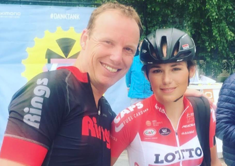 Xaverius Funk met Puck Moonen