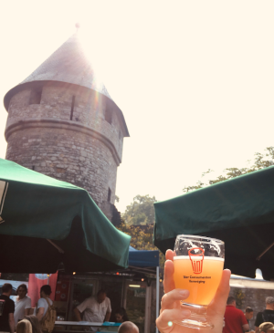 biertje tijdens de 24uurs van Maastricht