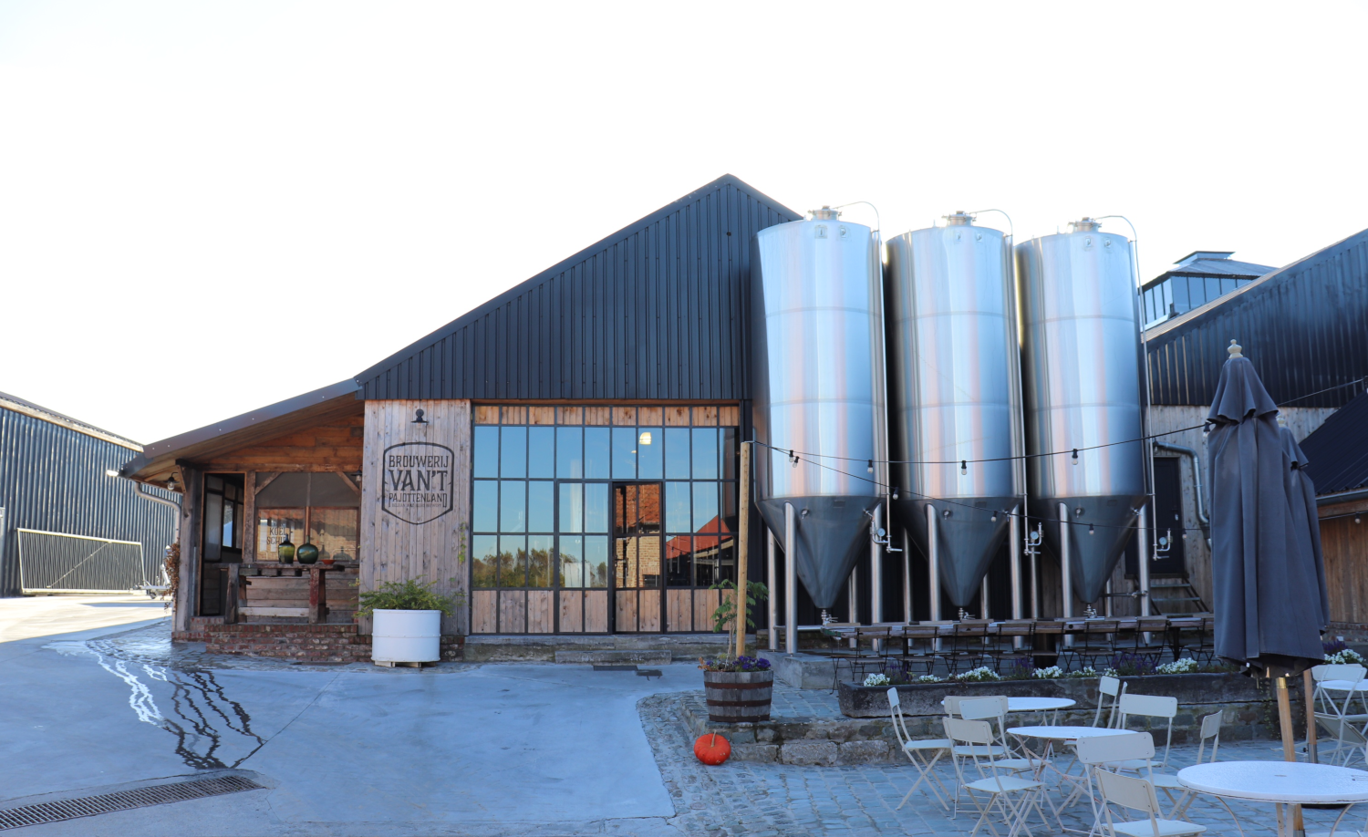 Brouwerij van't Pajottenland binnenplaats