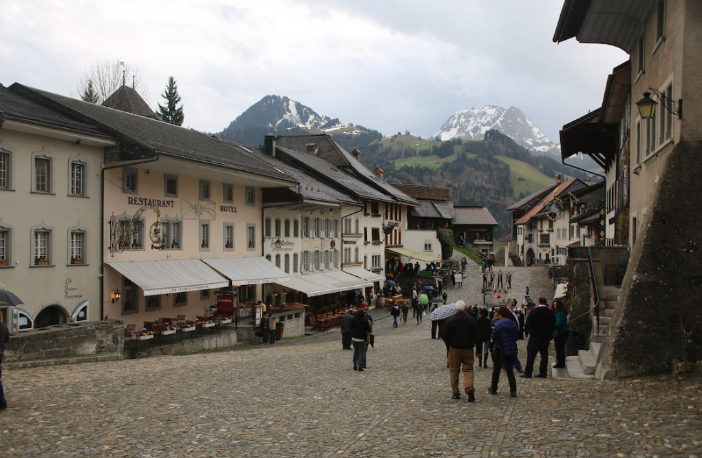 Gruyere in Zwitserland