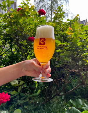 Tripel Johanna bier in het Brouwerij Blommecaes glas