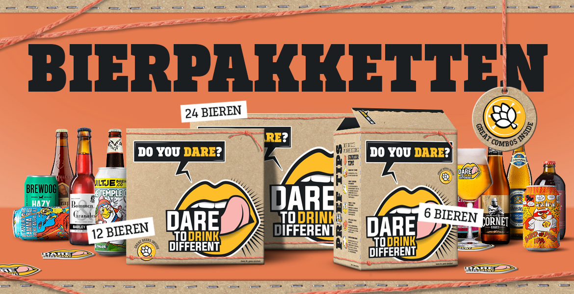 biertjes van dare to drink different webshop