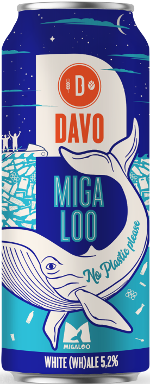 DAVO Migaloo bier blik
