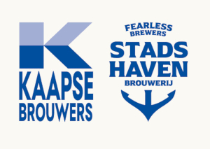 Logo's van Kaapse Brouwers en Stadshaven Brouwerij