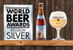 St. Bernardus Wit met zilver op de World Beer Awards