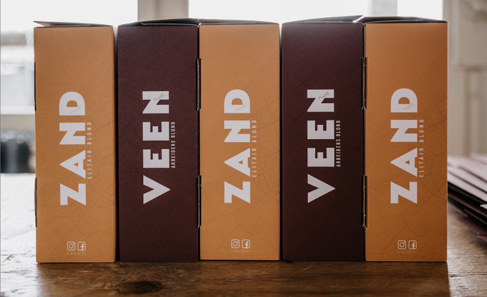 Eiber Veen en Zand geschenkverpakkingen
