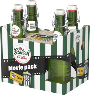 Grolsch Movie Pack feestdagen 2024