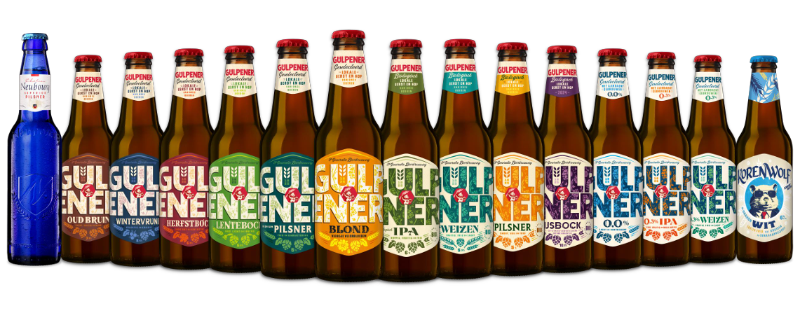 Gulpener bieren uitstraling sinds voorjaar 2024