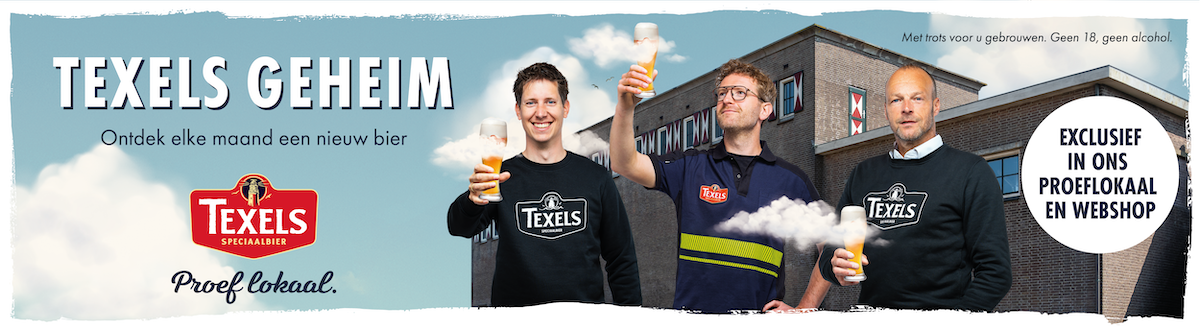Texels Geheim bier banner