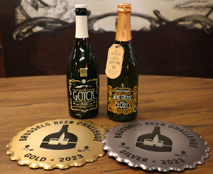Twee prijswinnende Lindemans bieren op de brussels beer challenge 2023