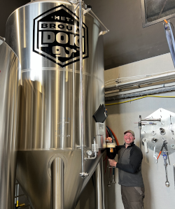 Vers bier tappen bij Het Brouwdok