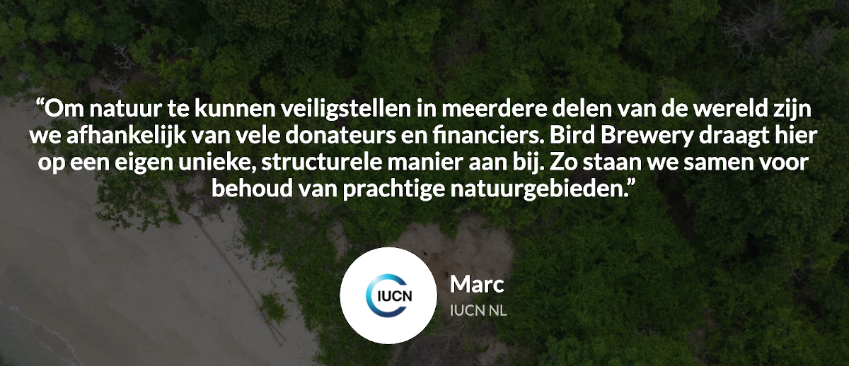 Quote van Marc van IUCN NL