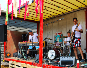 band treedt op tijdens maximus bierfestival