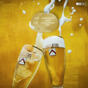 dubbel goud voor alfa edel pils