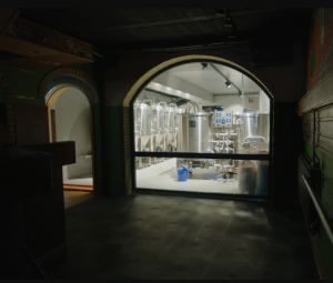 Zicht op de brouwerij van Stulpner Craft Beer