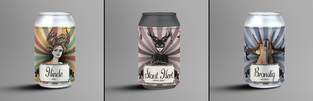 bieren van brouwerij het blauwe hert