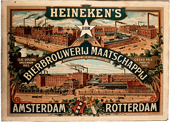 Heineken's Bierbrouwerij Maatschappij Amsterdam en Rotterdam