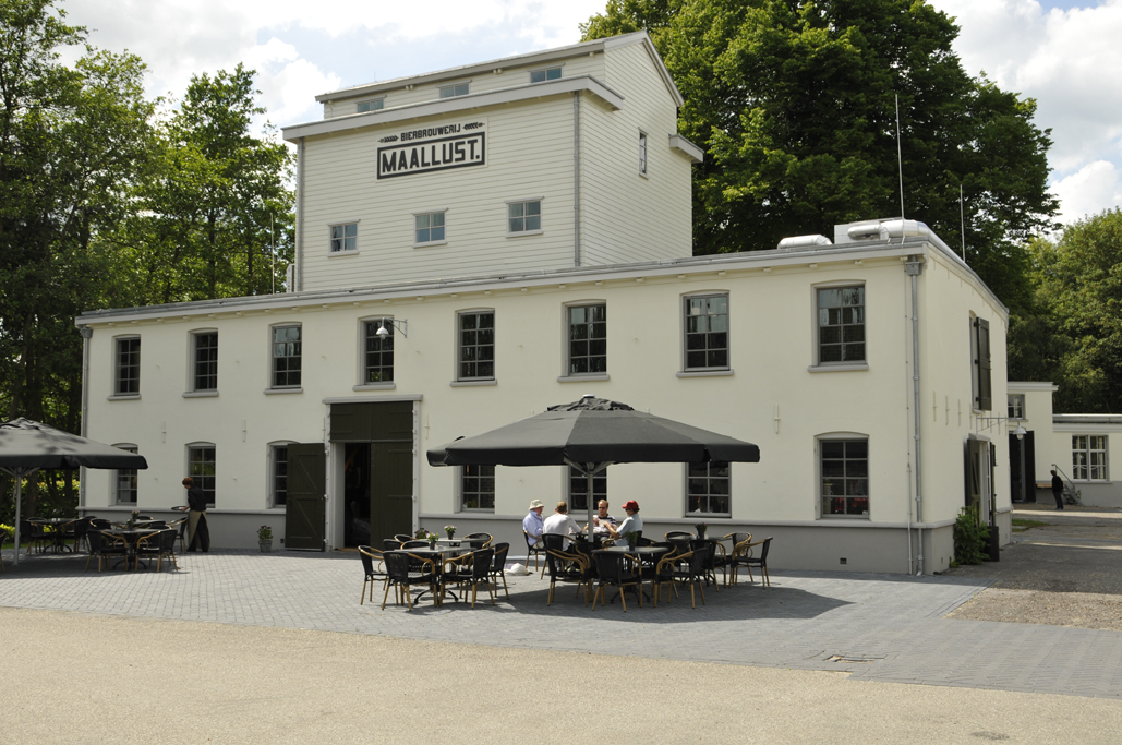 Brouwerij Maallust buitenkant in Veenhuizen