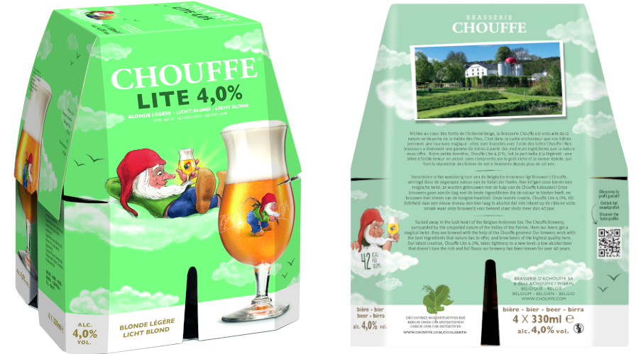 Chouffe Lite verpakking